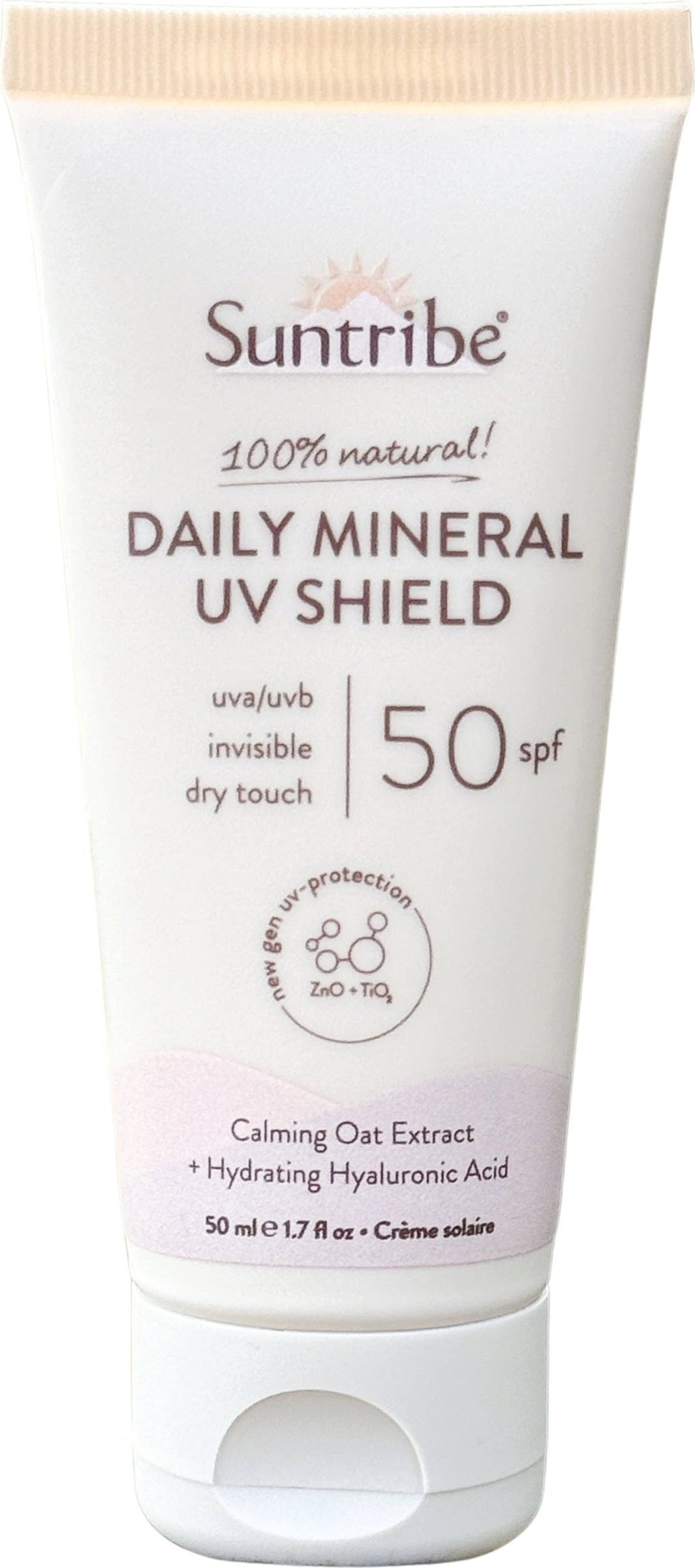 Suntribe Organic Mineral Day Cream SPF50 50 ml
