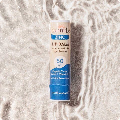 Suntribe Lip Balm Zinc SPF50 5 g front package image