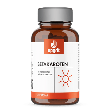 Upgrit Beta-Carotene 50 mg 60 Capsules