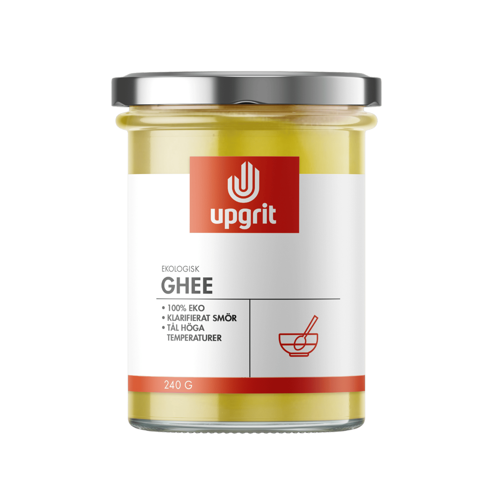Upgrit Organic Ghee 240 g