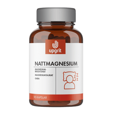 Upgrit Night Magnesium 90 Capsules front package image