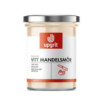 Upgrit White Almond Butter Organic 300 g