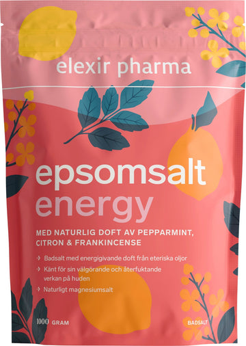 Elexir Pharma Epsom Salt Energy 1 kg