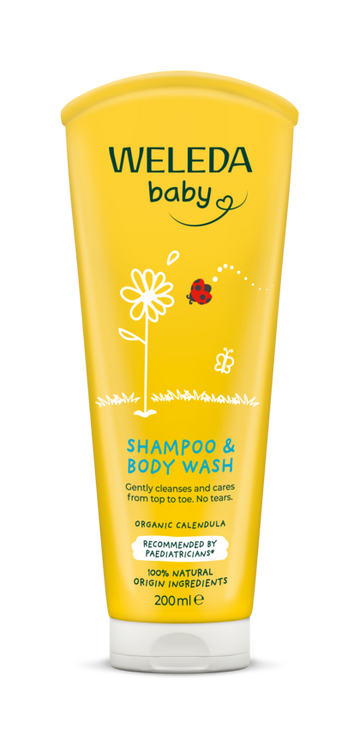 Weleda Calendula Shampoo & Body Wash 200 ml