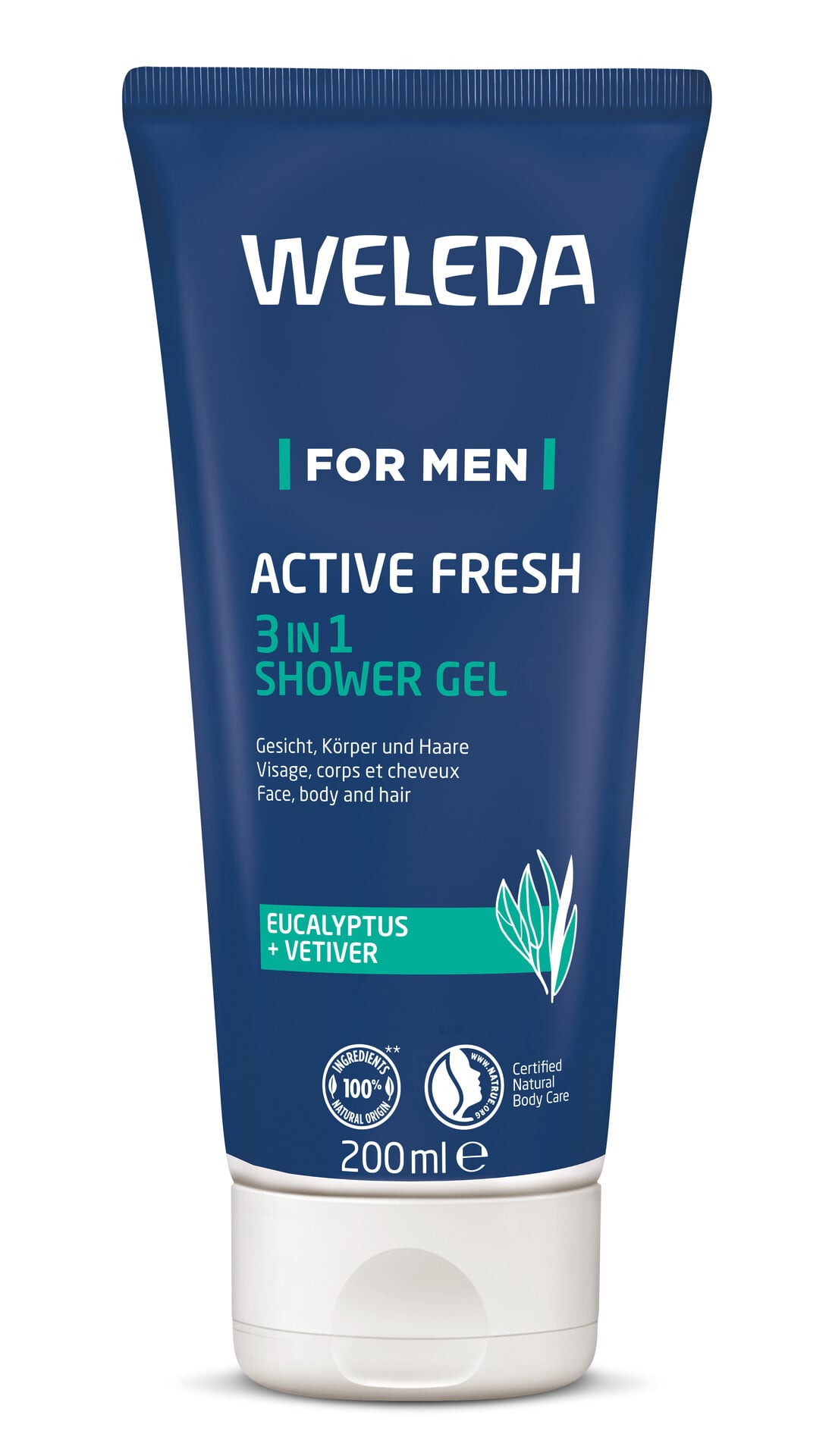 Weleda For Men Active Fresh 3in1 Shower Gel 200 ml