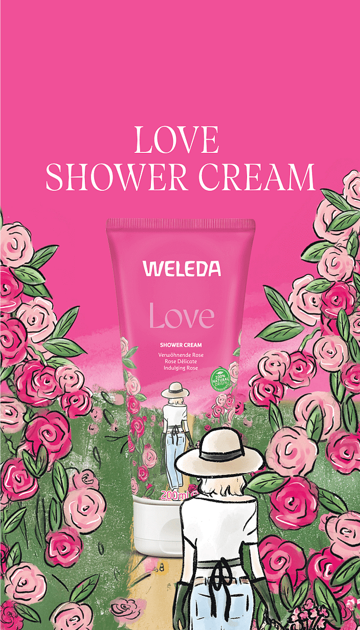 Weleda Love Shower Cream Rose 200 ml product