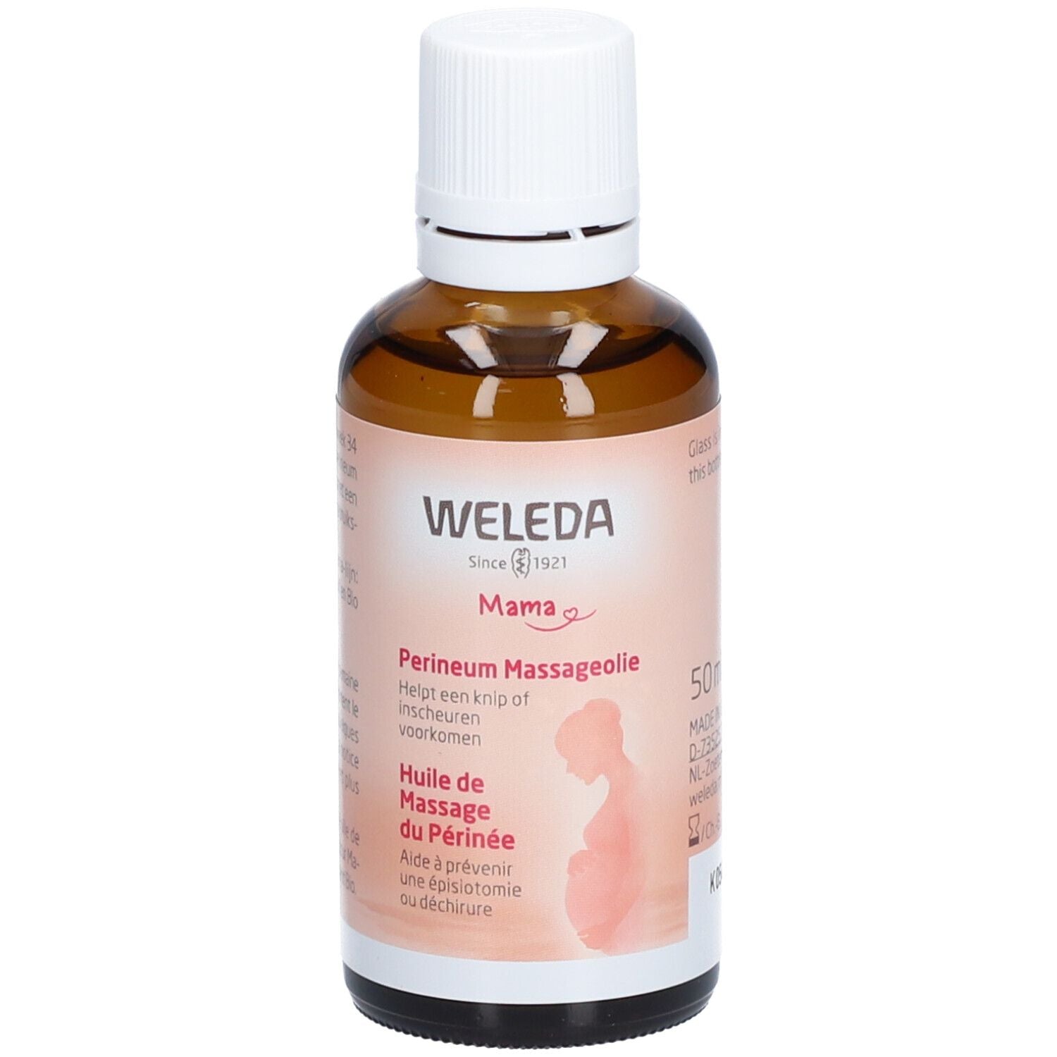 Weleda Perineum Massage Oil 50 ml – front packaging